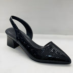 Damskie Szpilki z spiczastym noskiem i zapięciem slingback