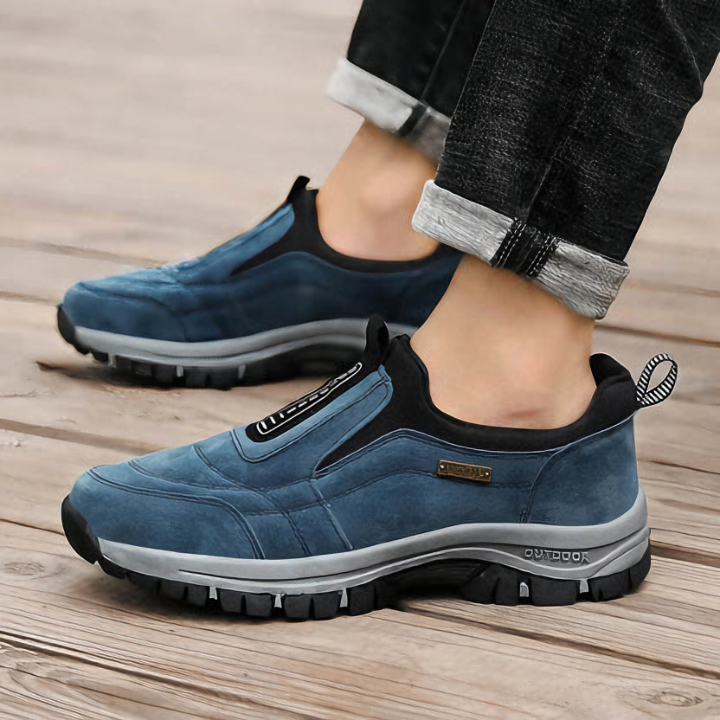Męskie buty wsuwane z podeszwą outdoorową