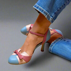 Damskie szpilki na obcasie z profilowaną wkładką