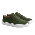 Damskie sneakersy na platformie ze sznurowaniem i zamkniętym przodem