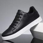 Męskie sneakersy sznurowane z niską cholewką
