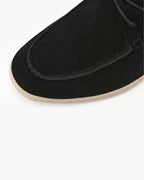 Męskie buty sznurowane z fakturowaną cholewką