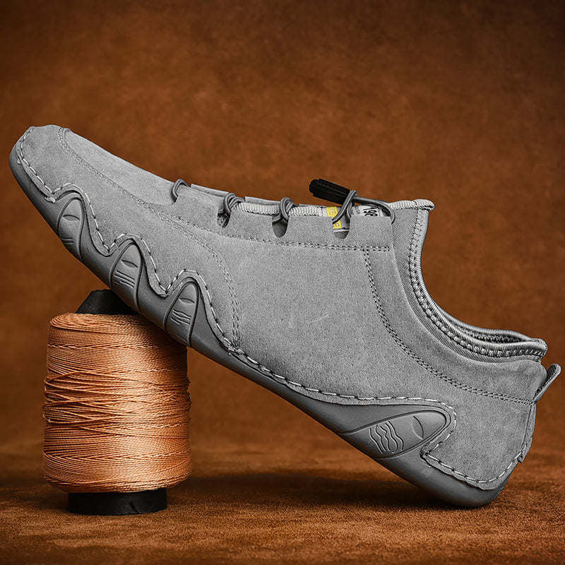 Męskie buty wsuwane z niską cholewką