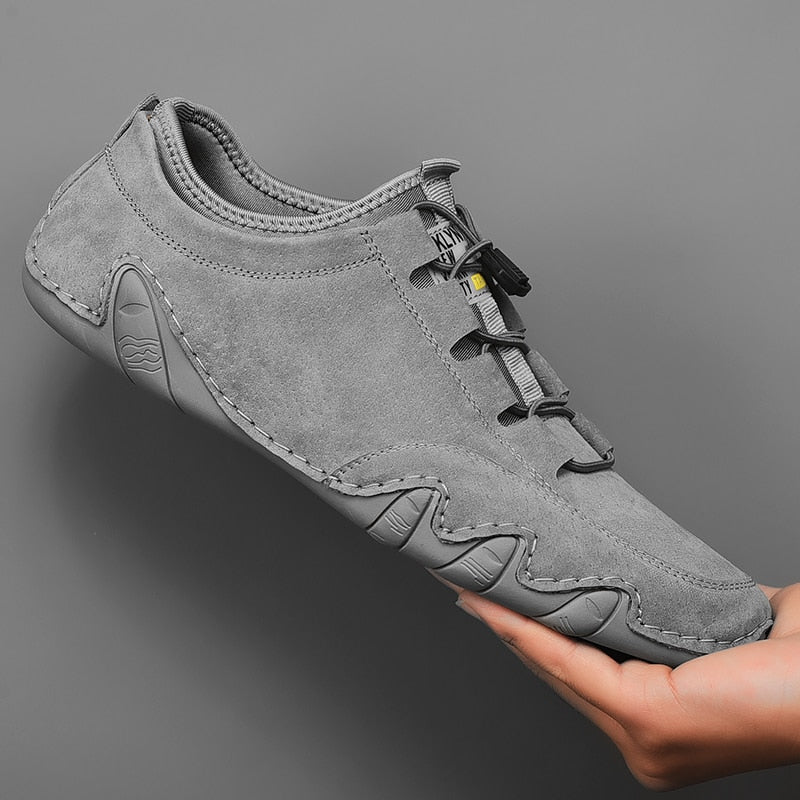 Męskie buty wsuwane z niską cholewką