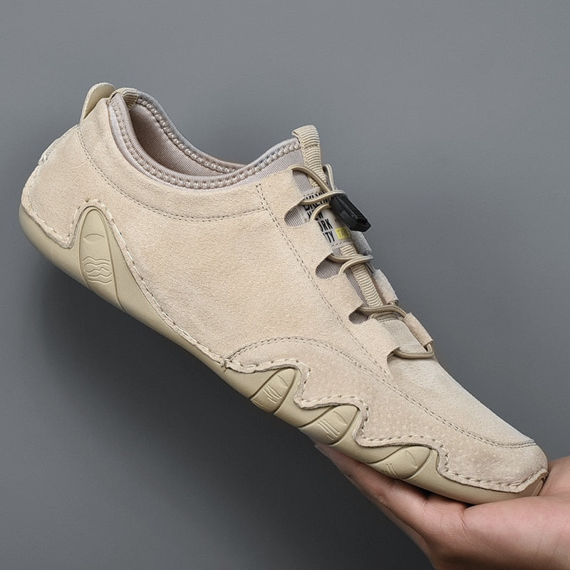 Męskie buty wsuwane z niską cholewką