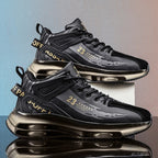 Męskie sneakersy wysokie z sznurowaniem