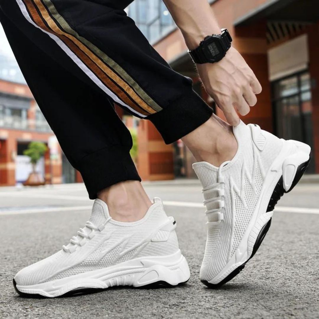 Męskie sneakersy z podwyższoną wkładką wewnętrzną
