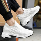 Męskie sneakersy z podwyższoną wkładką wewnętrzną
