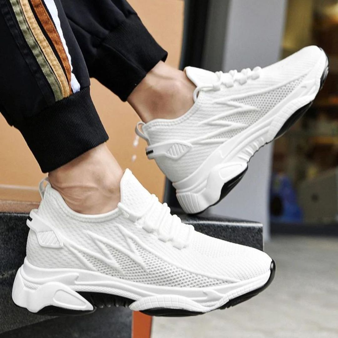 Męskie sneakersy z podwyższoną wkładką wewnętrzną